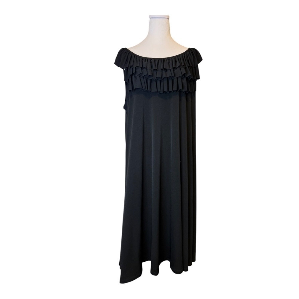 Aa Studio Aa Black Mini Dress